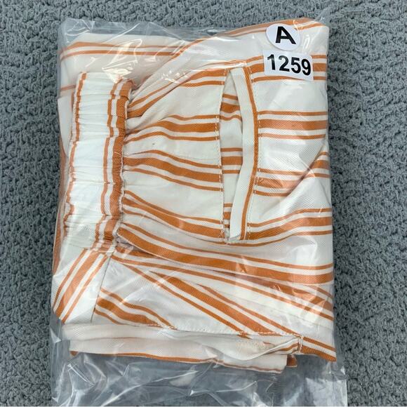 Maeve by Anthropologie Women's Sunshine Wide-Leg Striped Pants  -  Size: 10 - Picture 16 of 16